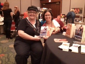 Ruth Ann Nordin and Rose Gordon (I'm on the left; Rose is on the right.)