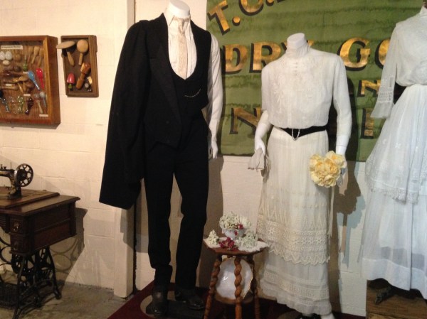 groom and bride clothing