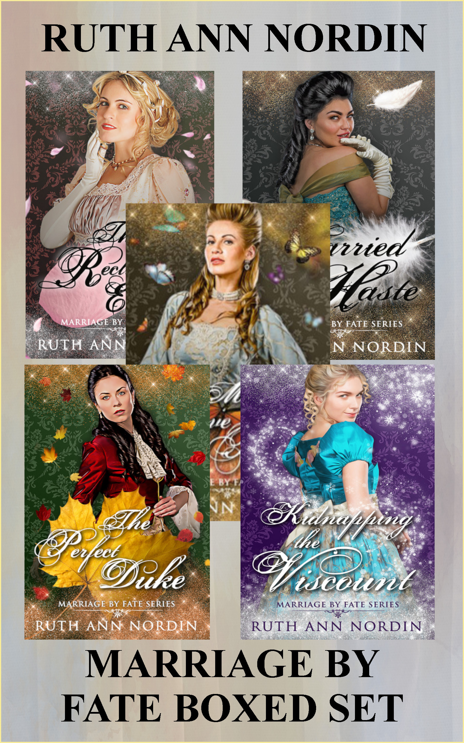 Marriage by Fate Boxed Set flat ebook cover