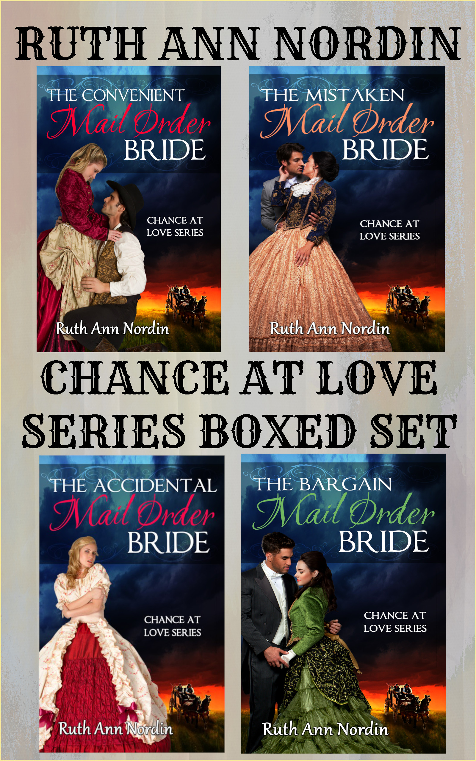 Chance at Love Boxed Set flat ebook cover